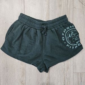 Gymshark Legacy Sweat Shorts, XS, Dark Green